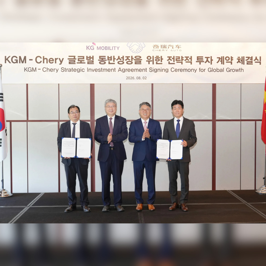 KGM y Chery, una alianza automovilistica para sorprender
